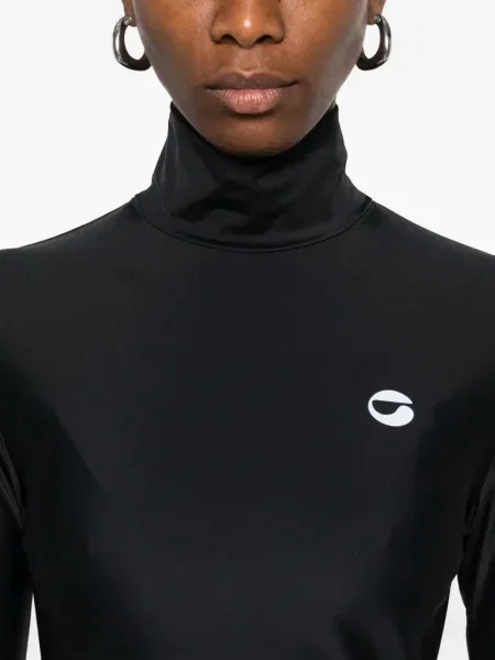 Lung top Coperni negru
