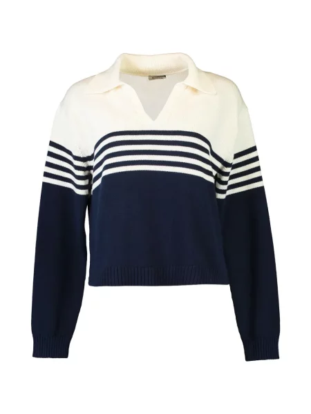 Pulover Simkhai cu dungi albastru