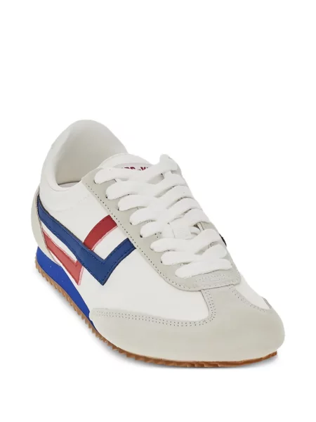 Sneakerși Pro-keds cu șireturi din dantelă alb