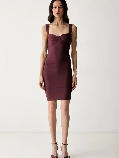 Marciano by Guess rochie bodycon cu vâscoză NIKKI