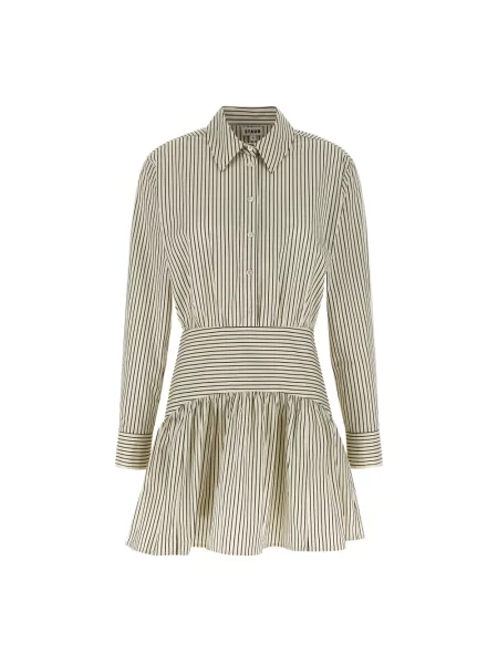 Mała mały sukienka mini Staud garniturowa biała