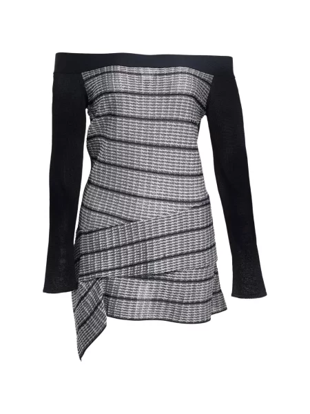 Bluză Roland Mouret tricotate negru