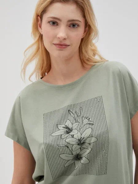 Tricou Marisse kaki