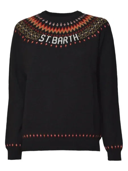 Sweter dziecięcy Mc2 Saint Barth czarny