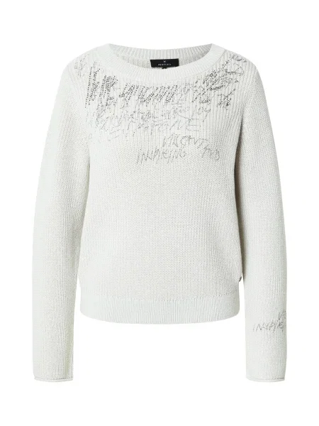 Monari Pulover negru / murdar alb