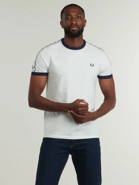 Tricou Fred Perry alb