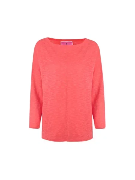 Dzianinowy sweter Lieblingsstück czerwony