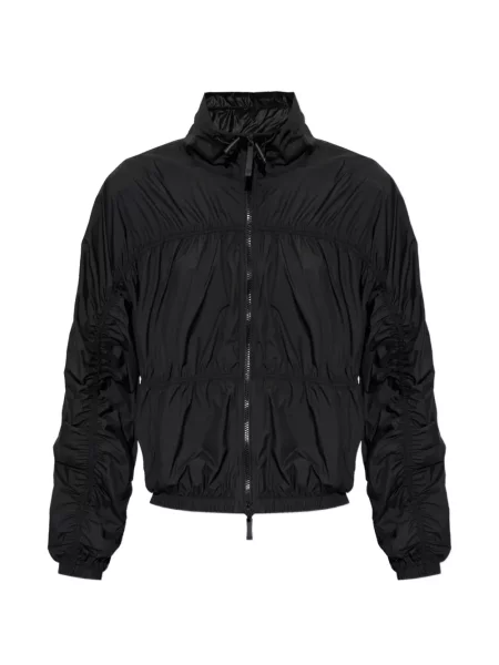 Geacă Emporio Armani cu volane negru