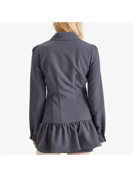 Sukienka mini Peachy Den szara