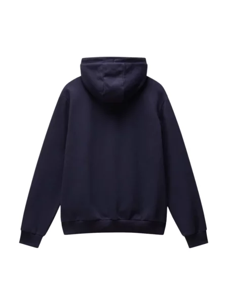 Bluza z kapturem Napapijri z kapturem niebieska