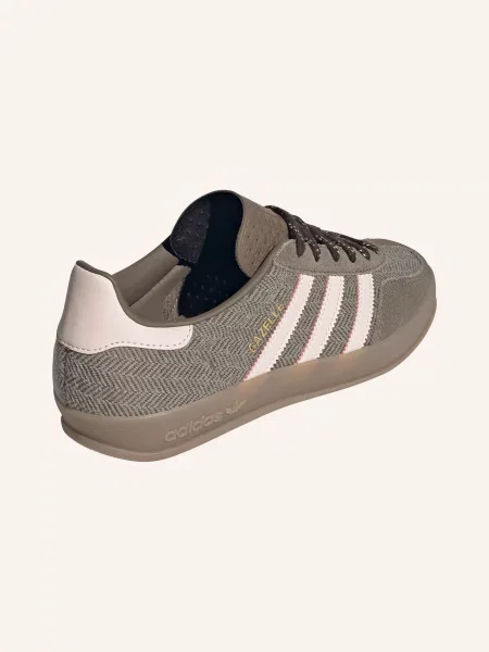 Adidas Originals Sneakersy Gazelle Indoor hnědá / světle růžová zelená