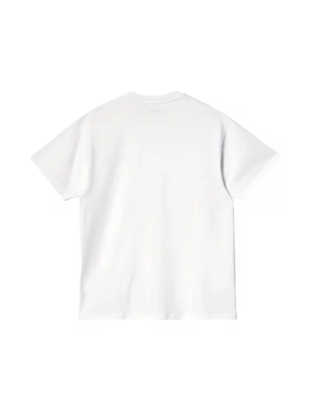 Carhartt WIP S/S Script Embroidery T-Shirt Mężczyźni Koszulki Carhartt WIP Size: L biały