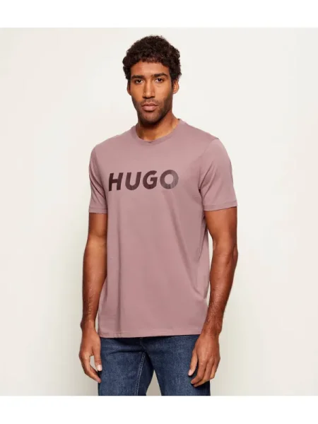HUGO Tricou Dulivio roz