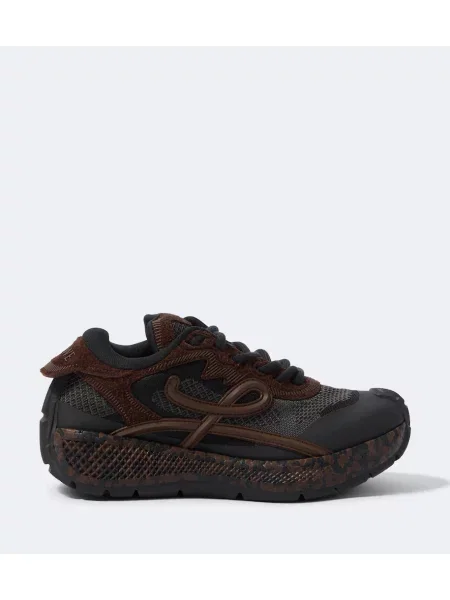 Sneakersy Loewe zamszowe czarne
