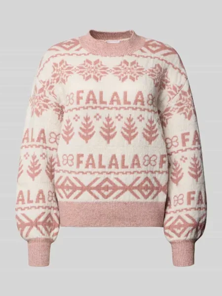 Sweter z dzianiny ze stójką model ‘FROSTINA’