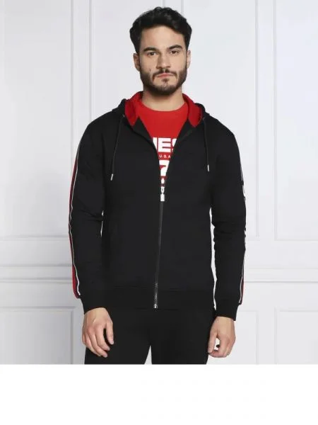 GUESS ACTIVE Hanorac JERROD negru