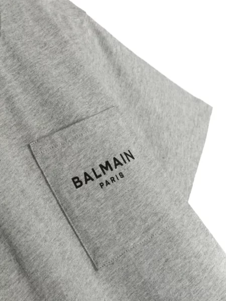 Koszulka dziecięca Balmain szara