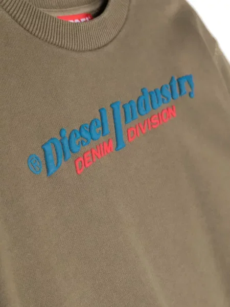 Bluza dziecięca Diesel zielona