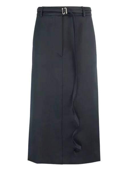 Spódnica midi Sportmax do kolan czarna