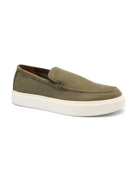 Calvin Klein Mocasini Hybrid Moccasin Nu gri