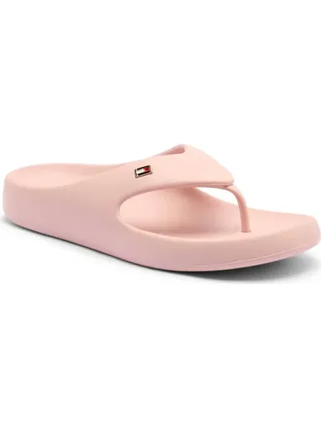 Női flip-flop papucs Tommy Hilfiger Comfort Beach Sandal foggy pink. Méret: 37 EU rózsaszín
