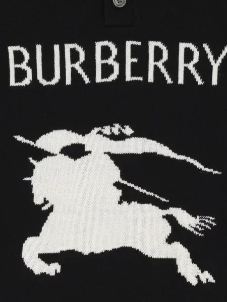 Sweter dziecięcy Burberry czarny