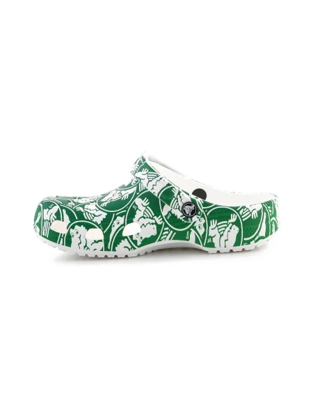 Tenisky Crocs s potlačou zelená