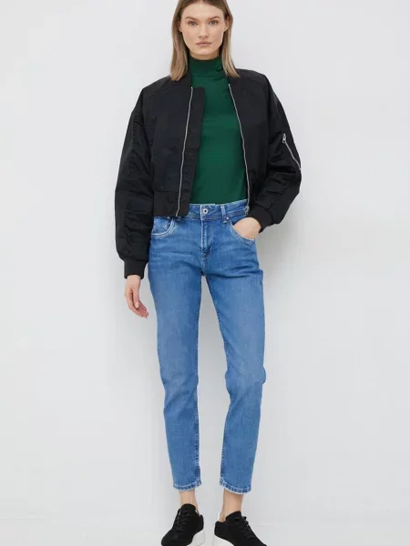 Kavbojke Pepe Jeans Violet modra