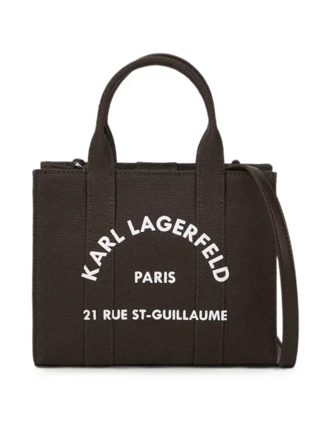 Geantă shopper Karl Lagerfeld maro