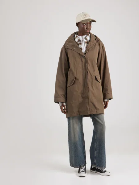 Geacă parka Weekday maro