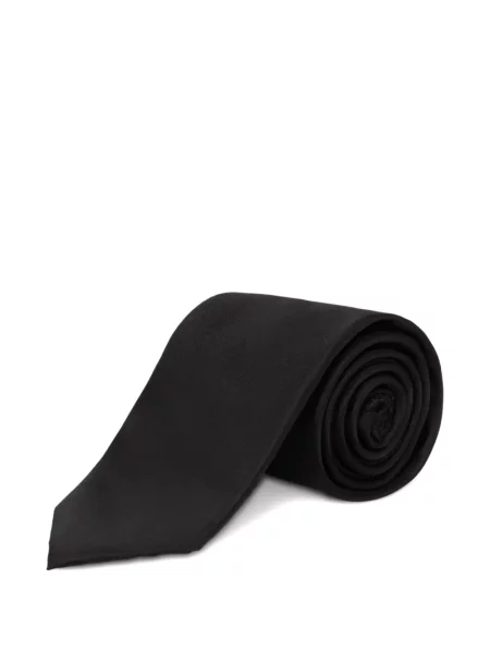 Cravată Michael Kors de mătase cu imagine negru