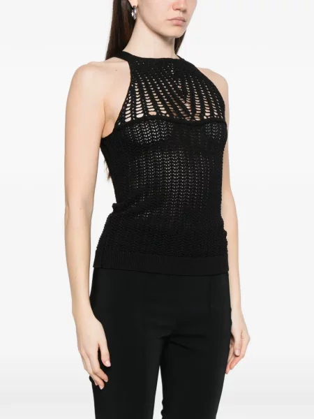 Top Iro tricotate negru