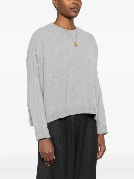 Pulover Alberta Ferretti lung gri