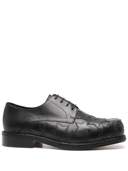 Pantofi derby Stefan Cooke cu petice negru