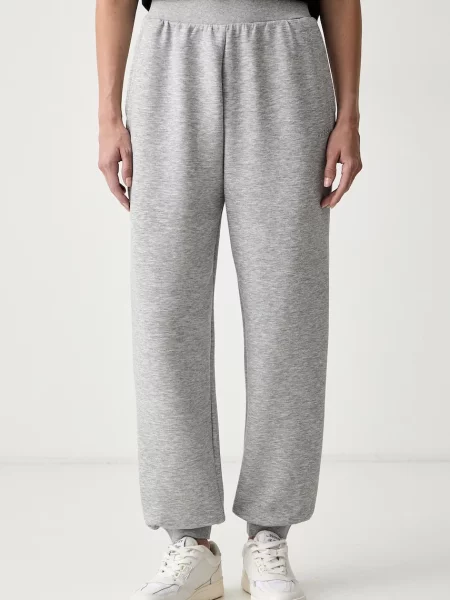 Guess pantaloni de trening pentru femei cu vâscoză NAT gri