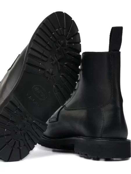 Botine Tricker's din piele biker negru