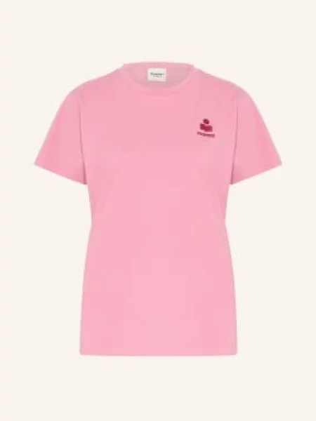 Marant Étoile T-Shirt Aby pink różowa