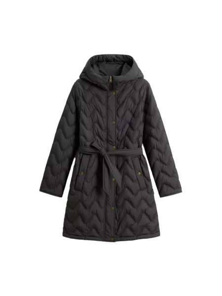 Woolrich Płaszcz Puchowy Heritage schwarz czarny
