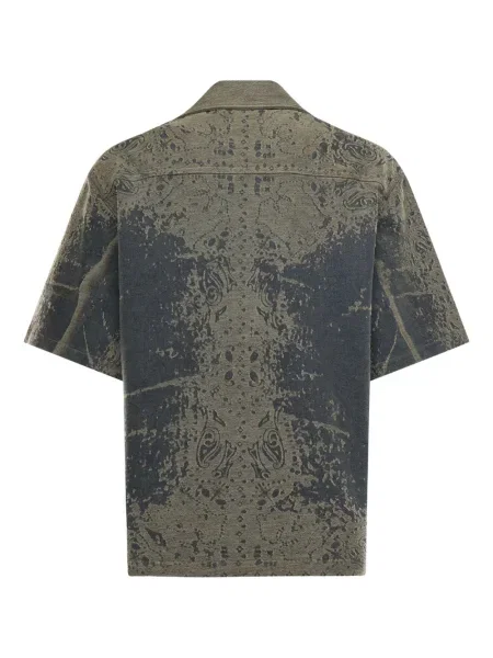 Cămașă Amiri cu model paisley gri