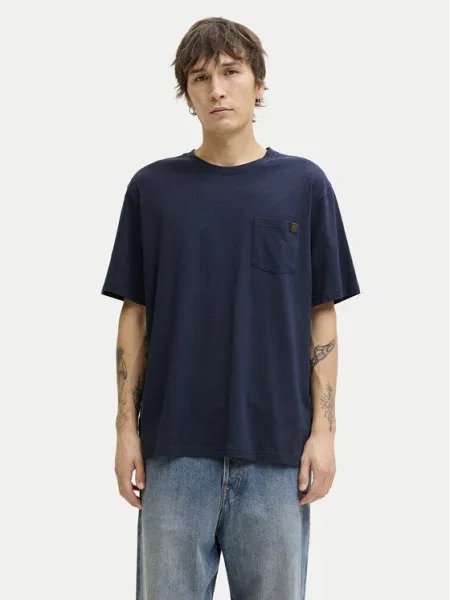 JACK & JONES Tricou JJEDover bleumarin