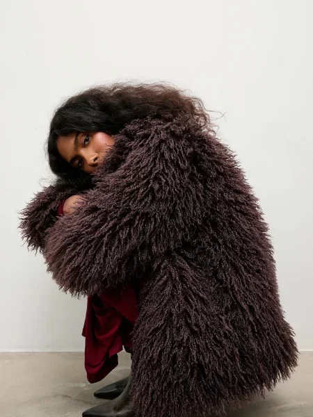 Jakna Answear.LAB za prijelazno razdoblje smeđa