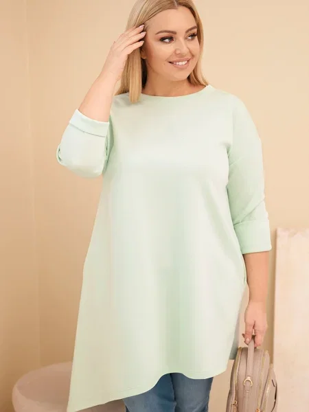 Rochie maxi Kesi Włoski cu mâneci lungi lungă de costum