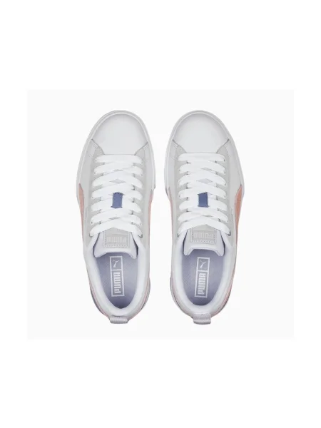 Pantofi Puma din piele alb