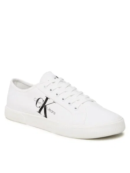 Calvin Klein Jeans Teniszcipő Essential Vulcanized 1 fehér