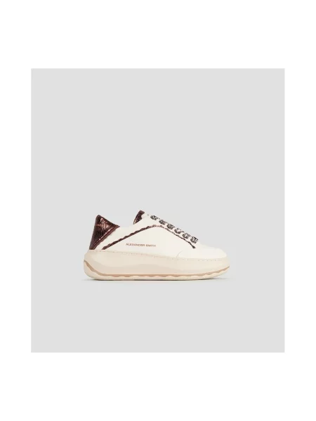 Pantofi Alexander Smith alb