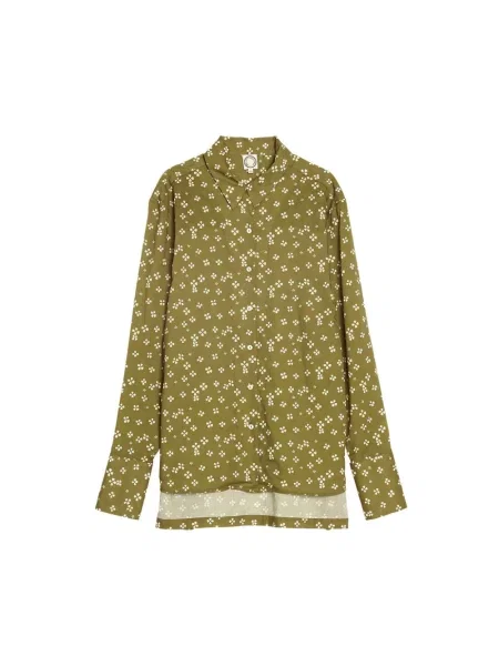 Koszula Ines De La Fressange Paris zielona