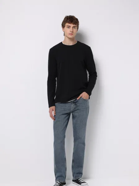 Джинси Colin’s комбінований верх блакитний