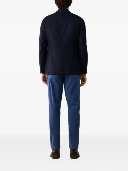 Sacou Hackett London de flanelă albastru