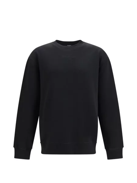 Hanorac Balmain cu broderie negru