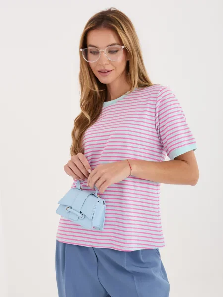 Tricou Rue Paris albastru